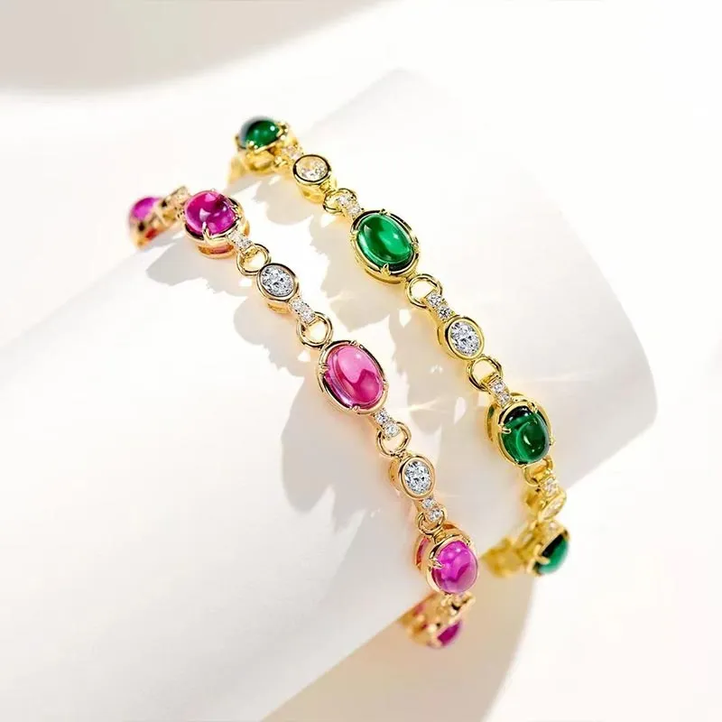 SHARK BABY Colored Glaze Bracelets Women's-7