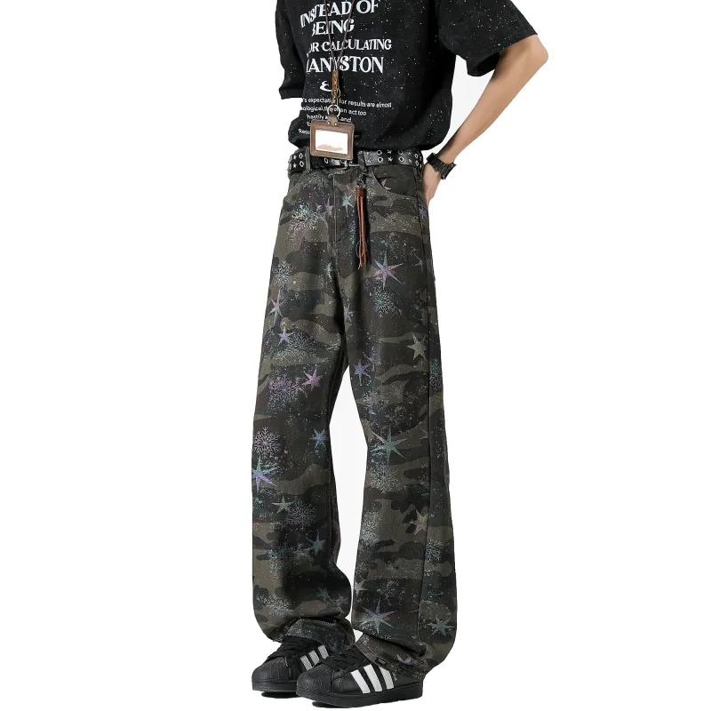 SPONGEBOB SQUAREPANTS Jeans Unisex Camouflage-2