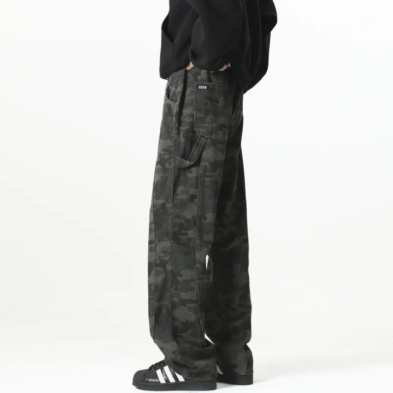 SPONGEBOB SQUAREPANTS Jeans Unisex Camouflage-3