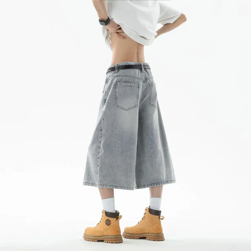 SPONGEBOB SQUAREPANTS Denim Shorts Unisex-19