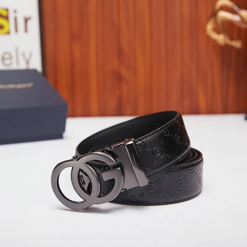 SHERIDan Cow Split Leather Leather Belts Men's 3.5cm-3