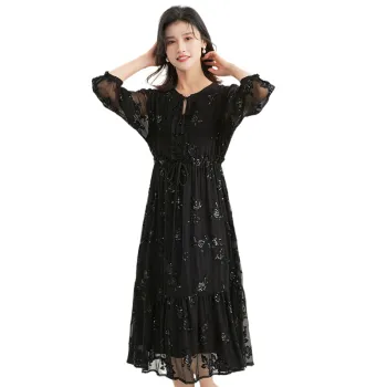 JINJU Long Sleeved Dresses Women's