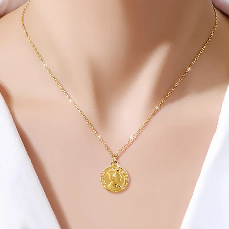Pursue Love Titanium Steel Necklaces Unisex-2