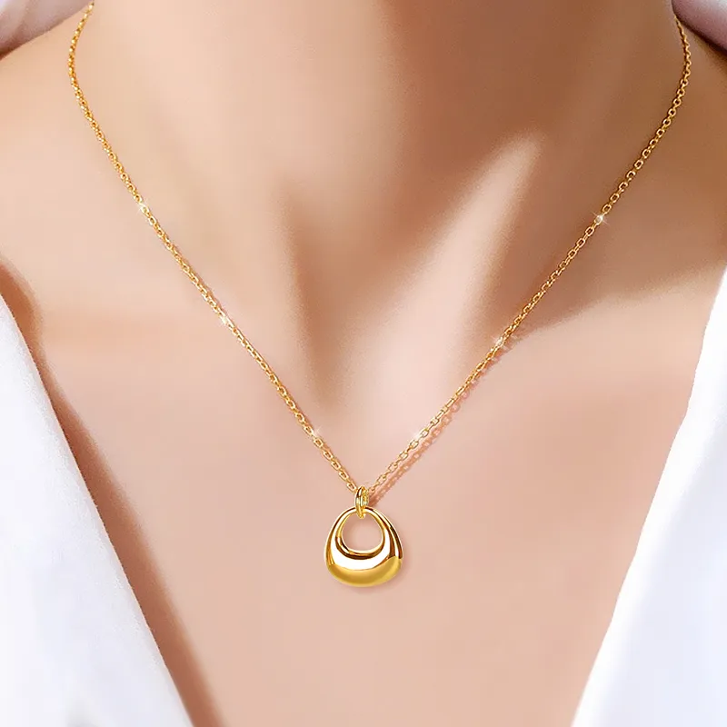 Pursue Love 925 Sterling Silver Necklaces Women's-3
