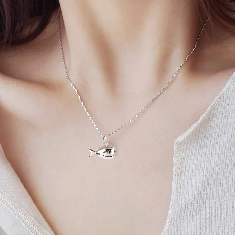 Pursue Love 925 Sterling Silver Necklaces Women's-4