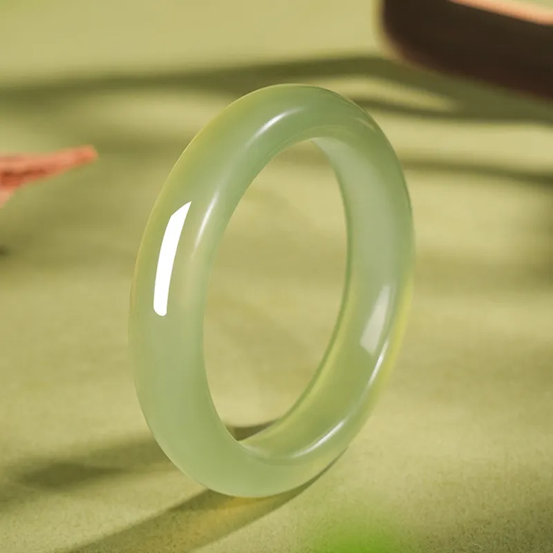 Tang Zhi Serpentine Jade Bangles Women's-7