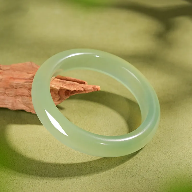 Tang Zhi Serpentine Jade Bangles Women's-10