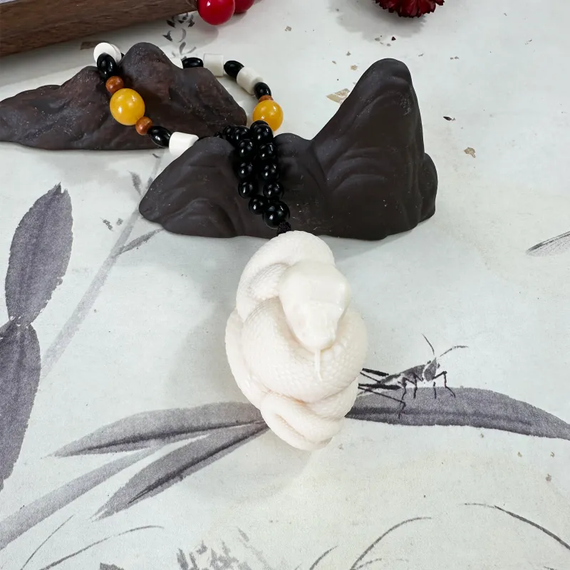 Tang Zhi Bodhi Root Ornaments Unisex-4