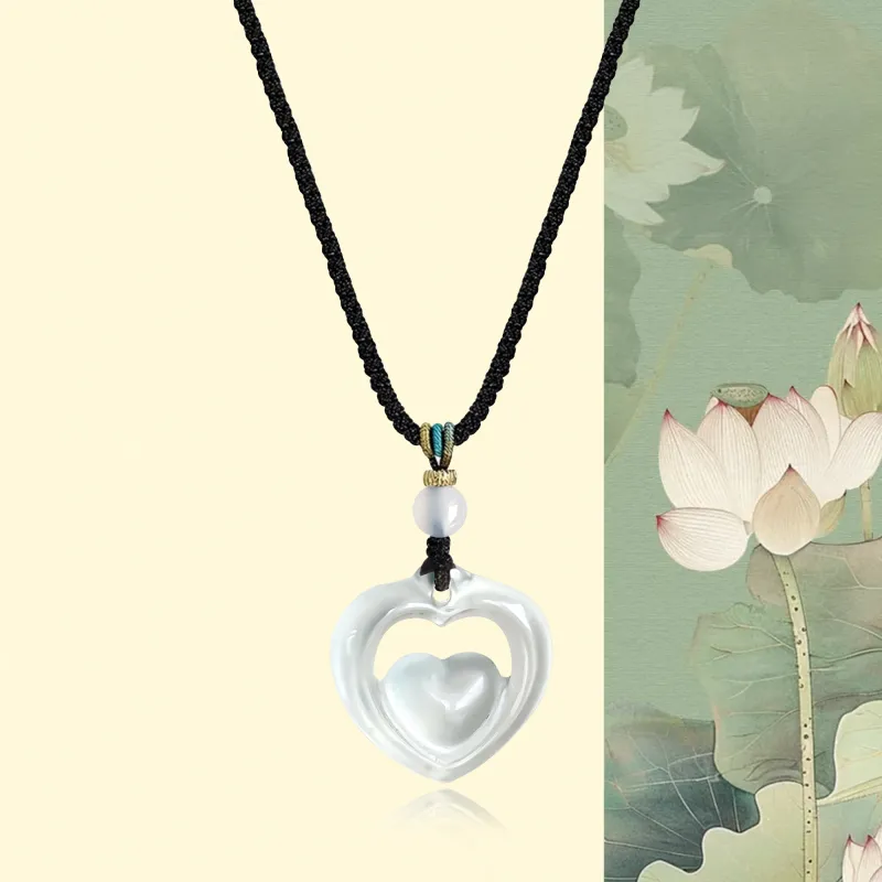 Tang Zhi Serpentine Jade Pendants Women's-3