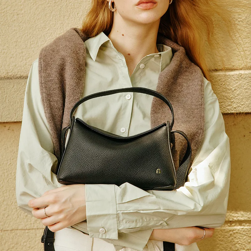 LA FESTIN Top Grain Cow Leather Handbag Regular Women's Multicolor-10