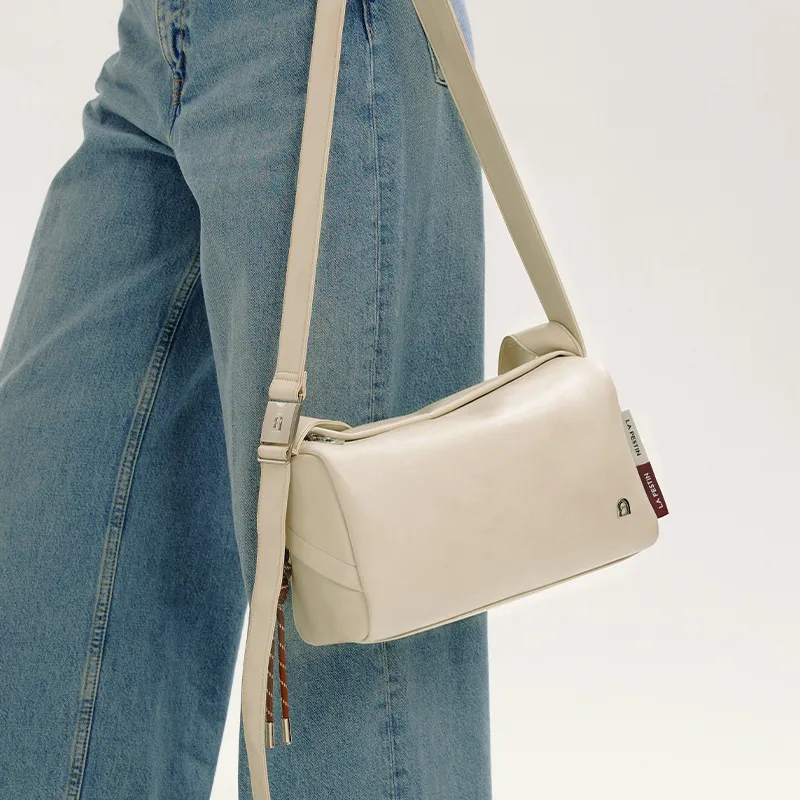 LA FESTIN Top Grain Cow Leather Shoulder Bag Women's Multicolor-1