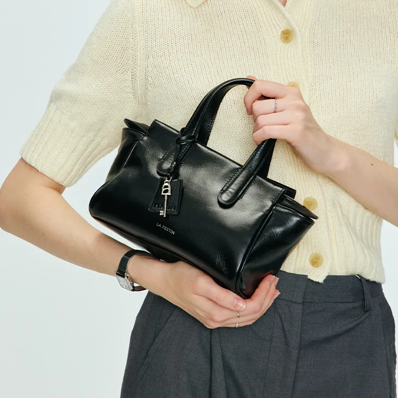 LA FESTIN Top Grain Cow Leather One Shoulder Handbags Regular Women's Multicolor-7