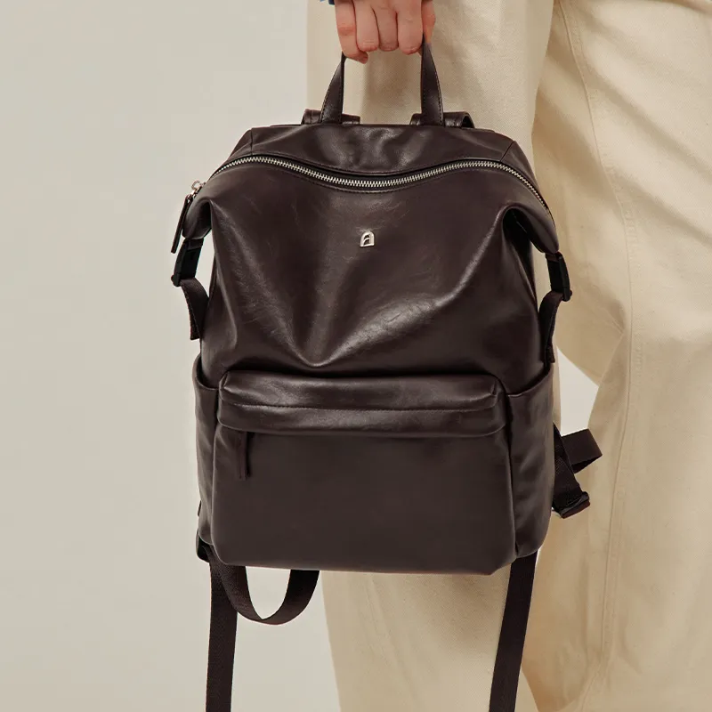 LA FESTIN Synthetic Leather Backpack Regular Unisex Multicolor-8