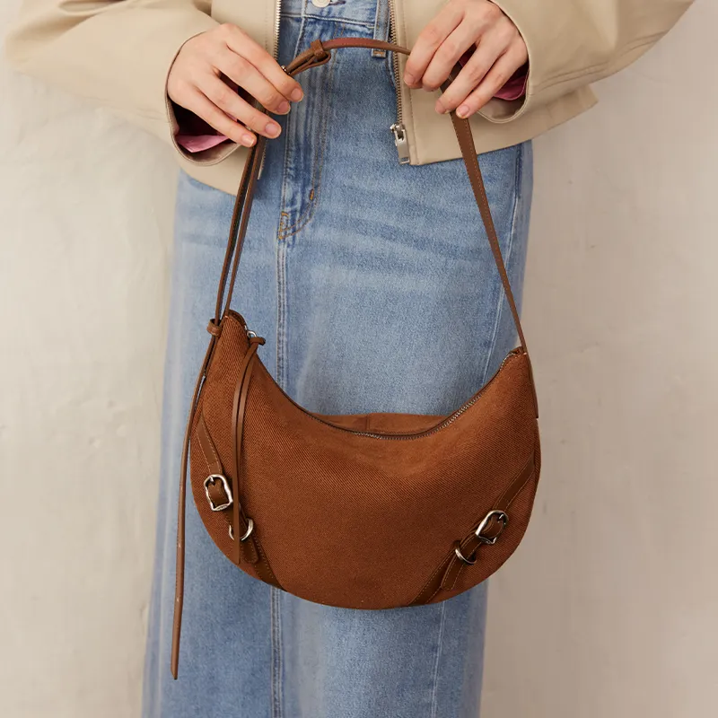 LA FESTIN Cow Leather Tote Bag Shopping Bag Shoulder Bag Crossbody Bag Medium Size Women's Multicolor-16