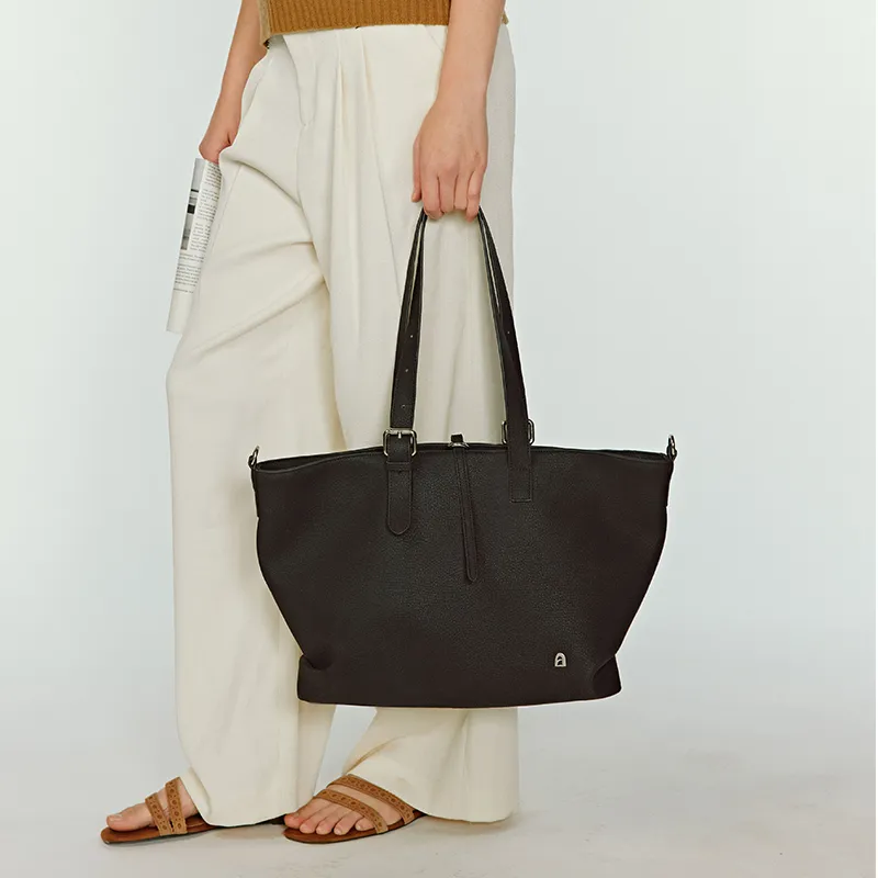 LA FESTIN Synthetic Leather Tote Shoulder Bag Crossbody Bag Large Size Women's Multicolor-5