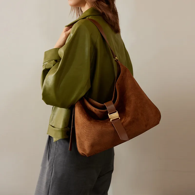 LA FESTIN Shoulder Bags Caramel Brown-5