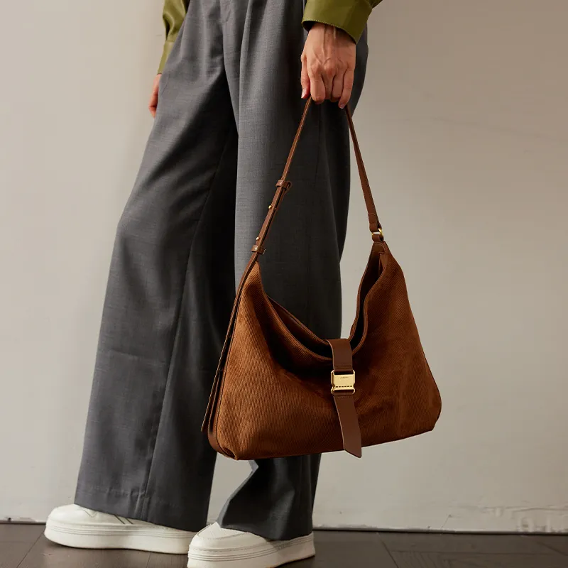 LA FESTIN Shoulder Bags Caramel Brown-3