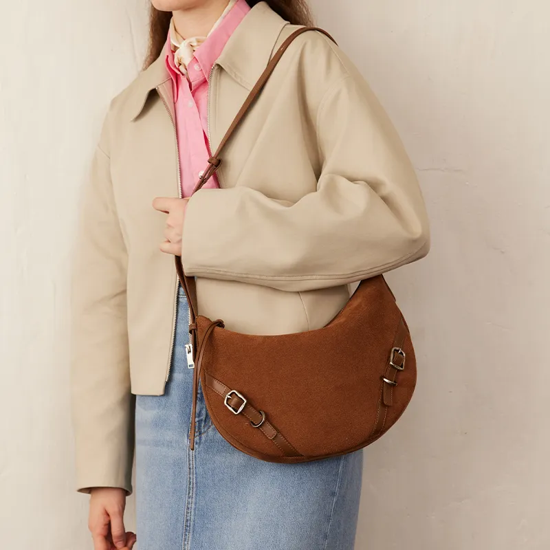 LA FESTIN Cow Leather Tote Bag Shopping Bag Shoulder Bag Crossbody Bag Medium Size Women's Multicolor-18