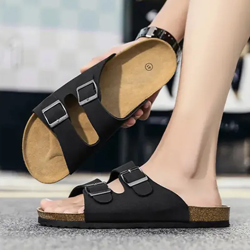 Wit Cork Sole Slip Resistant Slide Slippers Men's-7