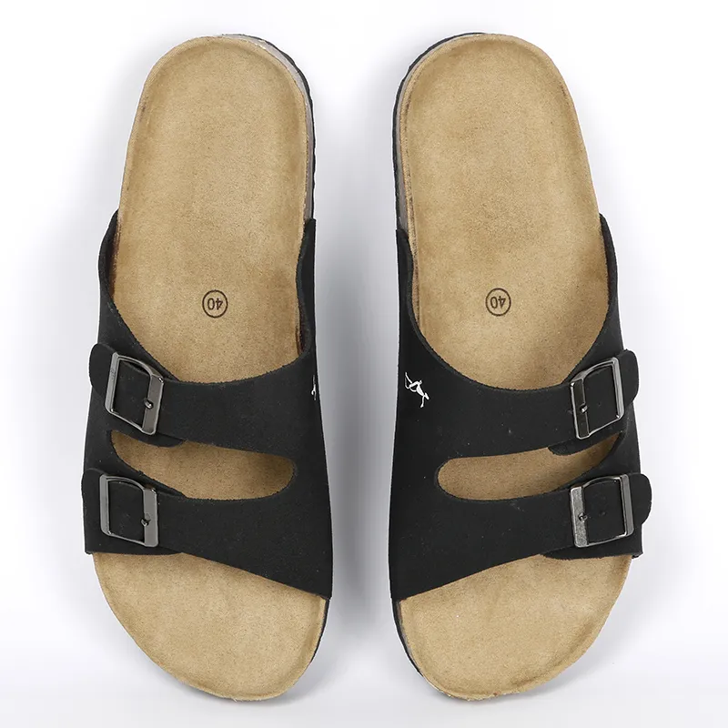 Wit Cork Sole Slip Resistant Slide Slippers Men's-4