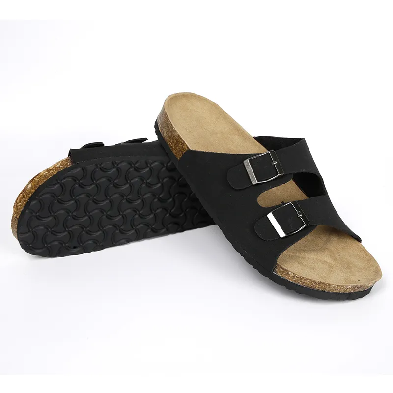 Wit Cork Sole Slip Resistant Slide Slippers Men's-5