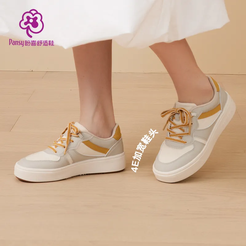 PANSY Cushioning, Lightweight, Breathable Low Top Skateboard Shoes Women's-1