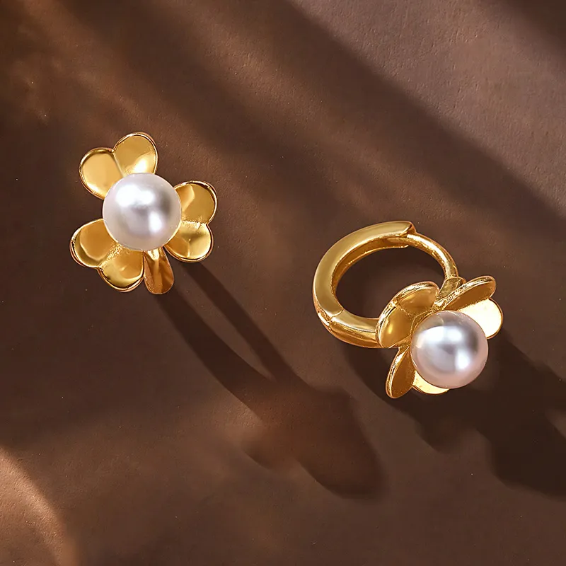 ME LUXE Pearl Earrings Women's-3