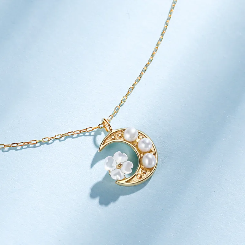 ME LUXE Pearl Pendant, Classic And Versatile Elegant Women's-3