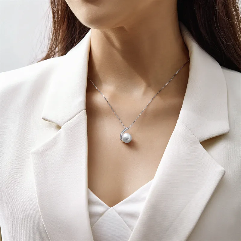 ME LUXE Saltwater Pearl Pendants Women's-1
