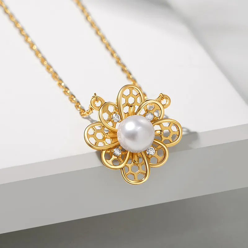 ME LUXE Saltwater Pearl Necklaces Women's-1