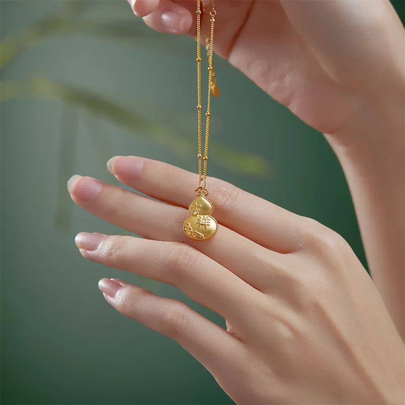ME LUXE Pendant, New Chinese Style Classic And Versatile White Jade Women's-6