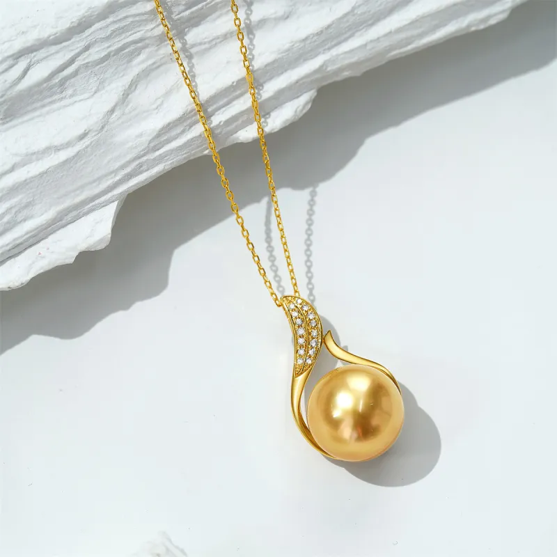 ME LUXE Pearl Pendant, Exquisite And Elegant Women's-4