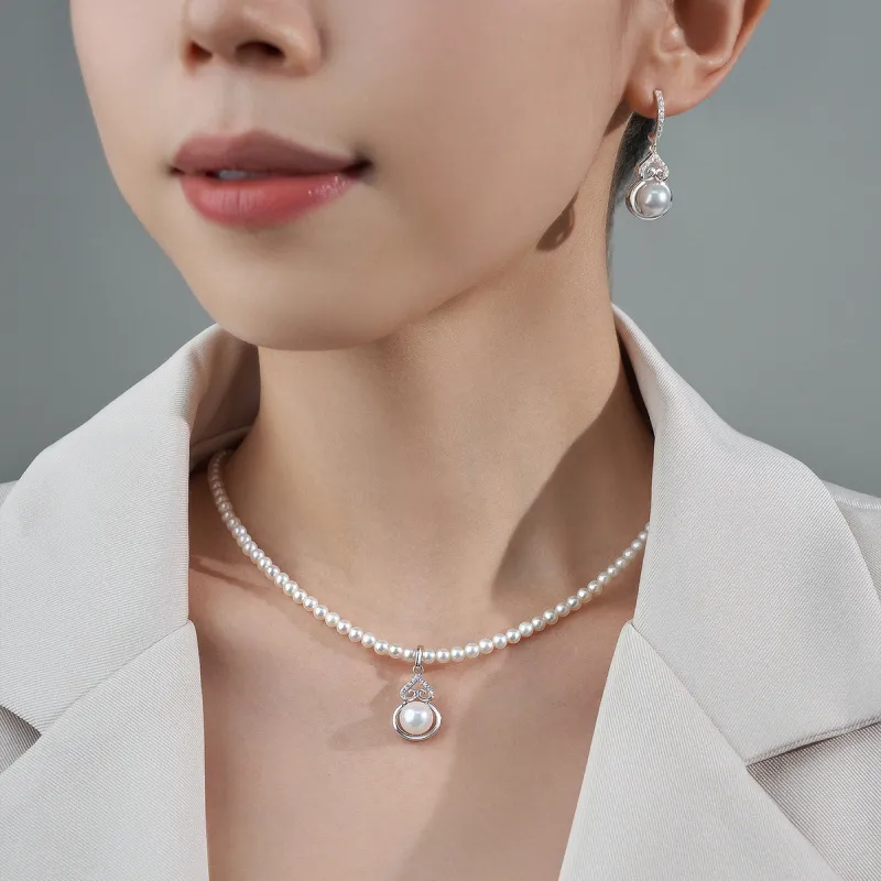 ME LUXE Pearl Pendants Women's-2