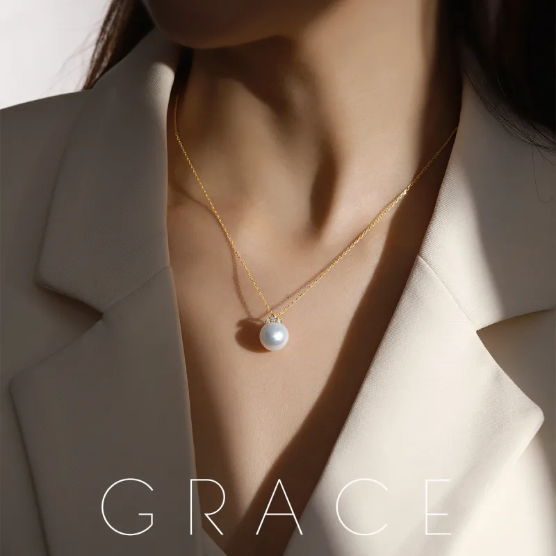 ME LUXE Pearl Pendants Women's-1
