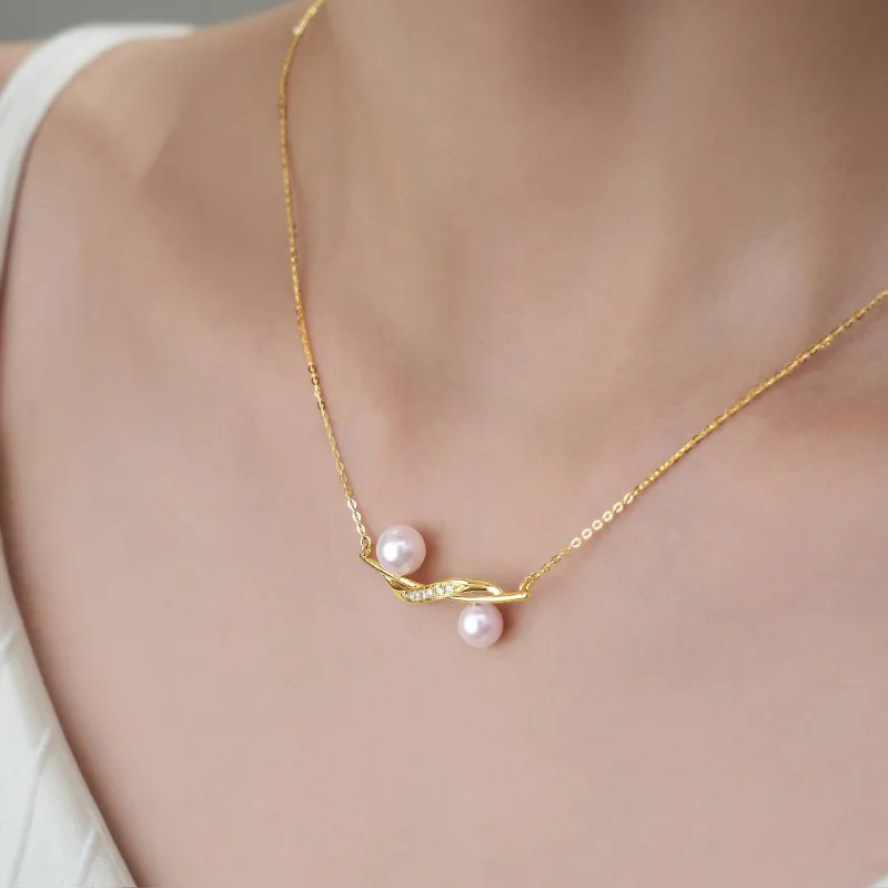 ME LUXE Saltwater Pearl Necklaces Women's-3