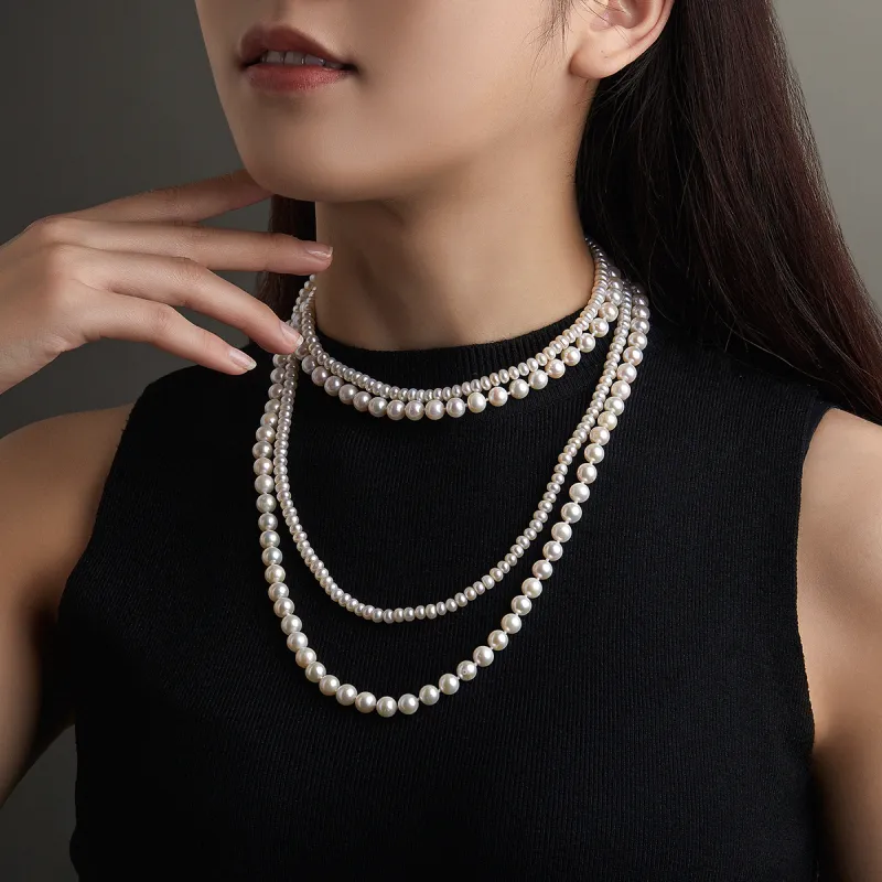 ME LUXE Freshwater Pearl Necklaces Women's-4