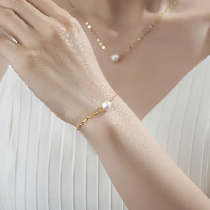 ME LUXE Saltwater Pearl Bracelets Women's-2