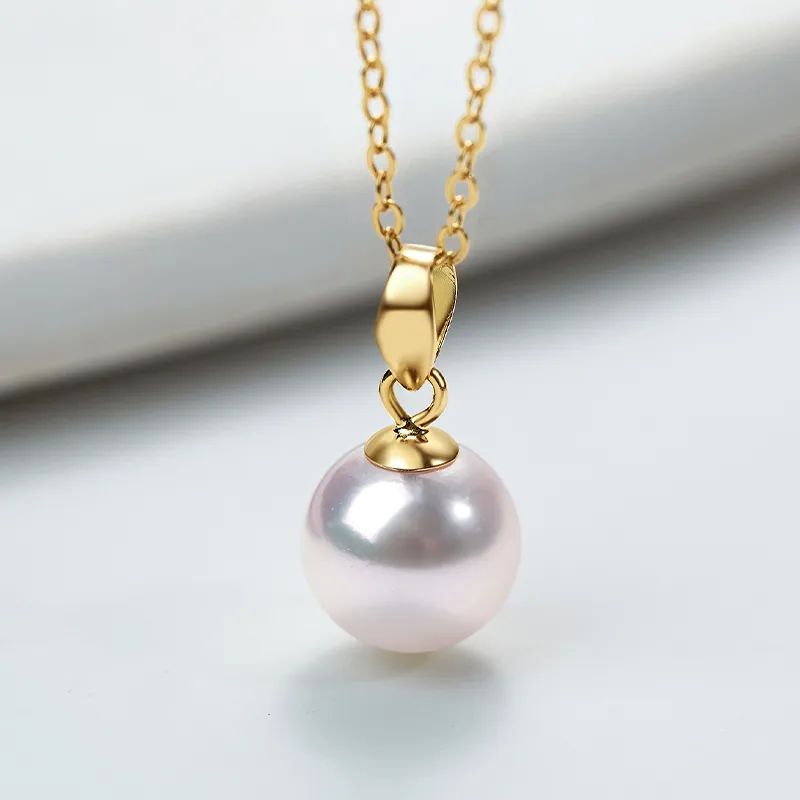 ME LUXE Pearl Pendant, Niche Fashion Versatile Sweet Style Women's-1