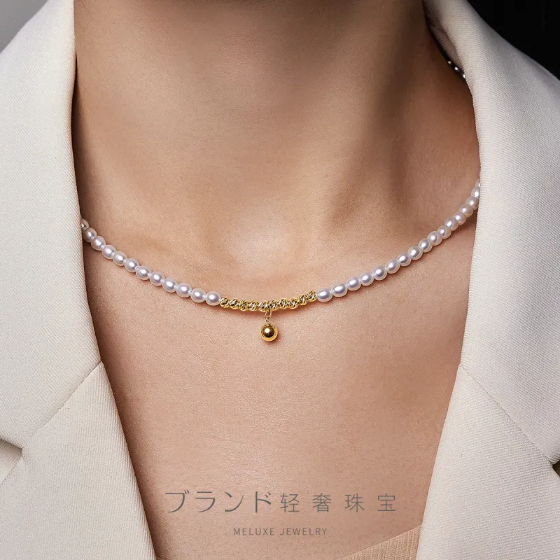 ME LUXE Freshwater Pearl Necklaces Women's-2