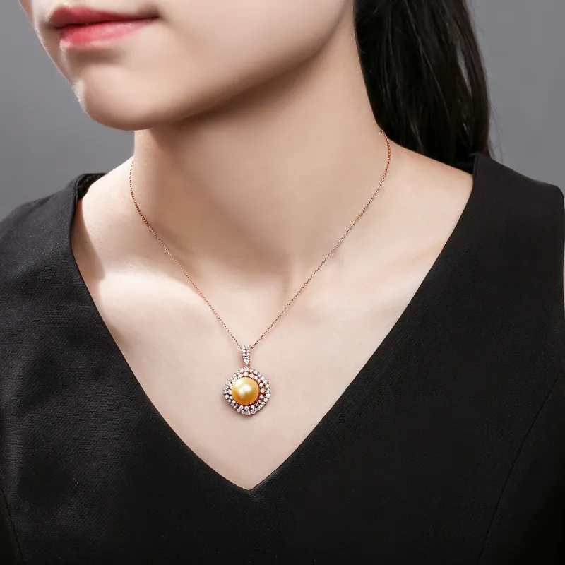 ME LUXE Saltwater Pearl Pendants Women's-2