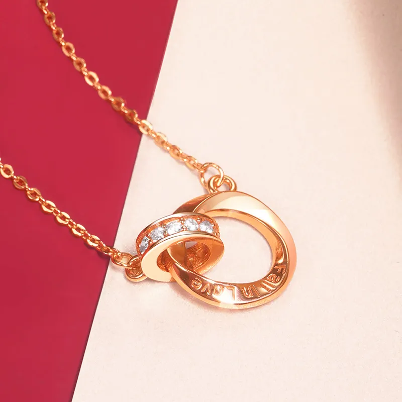 ME LUXE S925 Silver Peace Buckle Collarbone Chain Luxe Minimalist Style Advanced Neck Chain Bestie Unisex-8