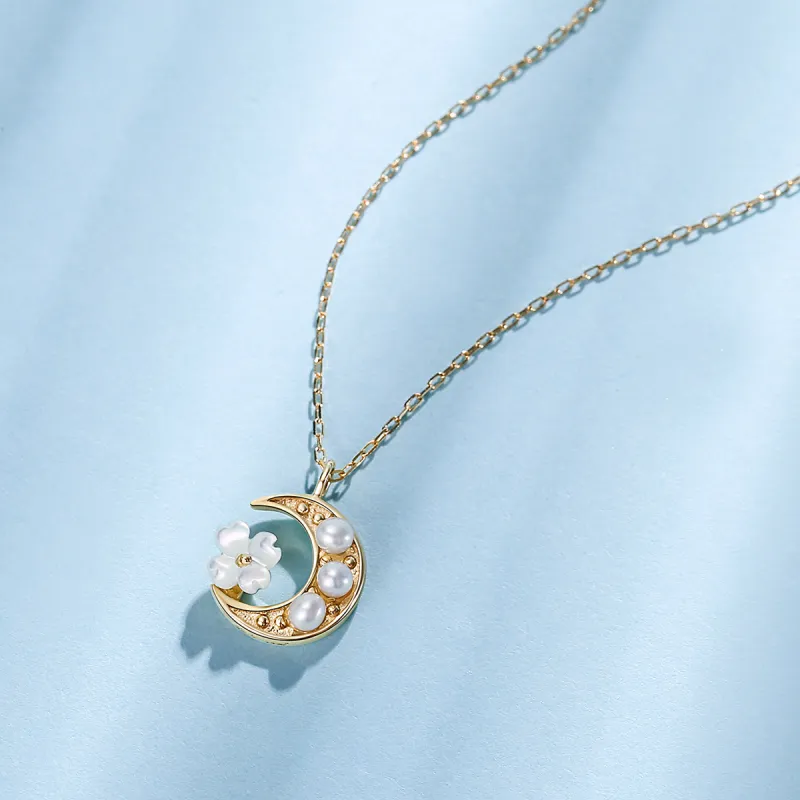 ME LUXE Pearl Pendant, Classic And Versatile Elegant Women's-4