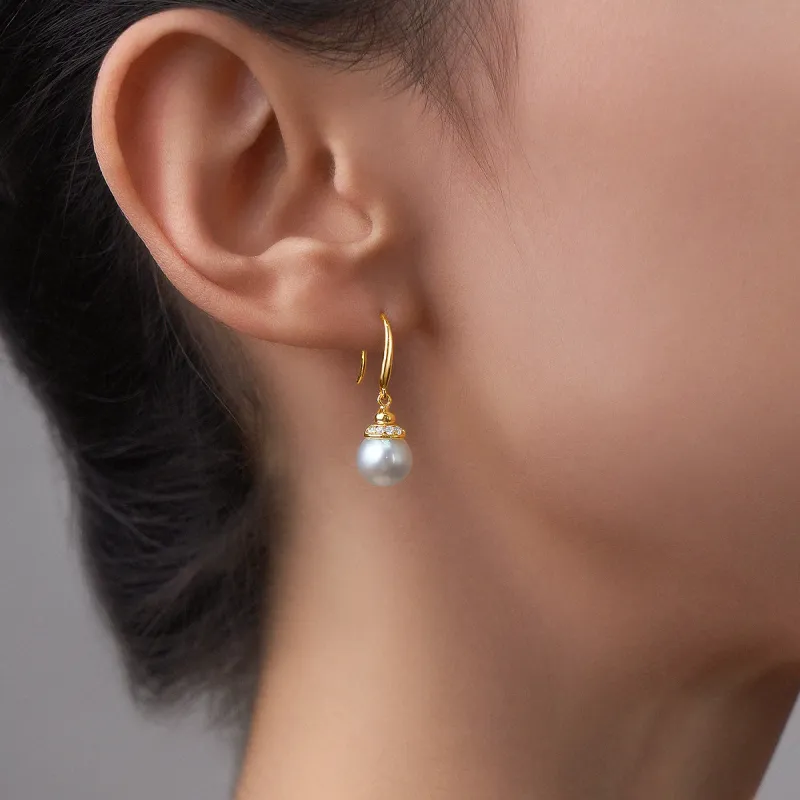 ME LUXE Pearl Earrings Women's-1