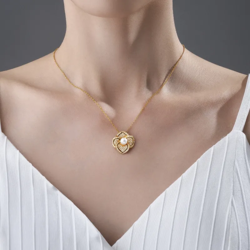ME LUXE Saltwater Pearl Pendants Women's-4