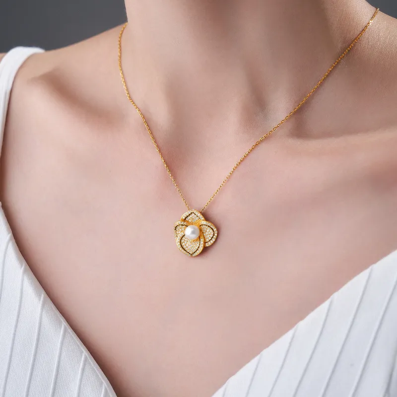 ME LUXE Saltwater Pearl Pendants Women's-2