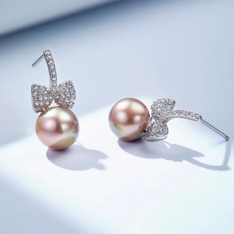 ME LUXE Freshwater Pearl Earrings Women's-3