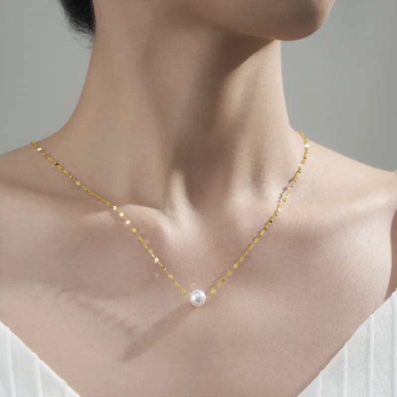 ME LUXE Saltwater Pearl Necklaces Women's-2