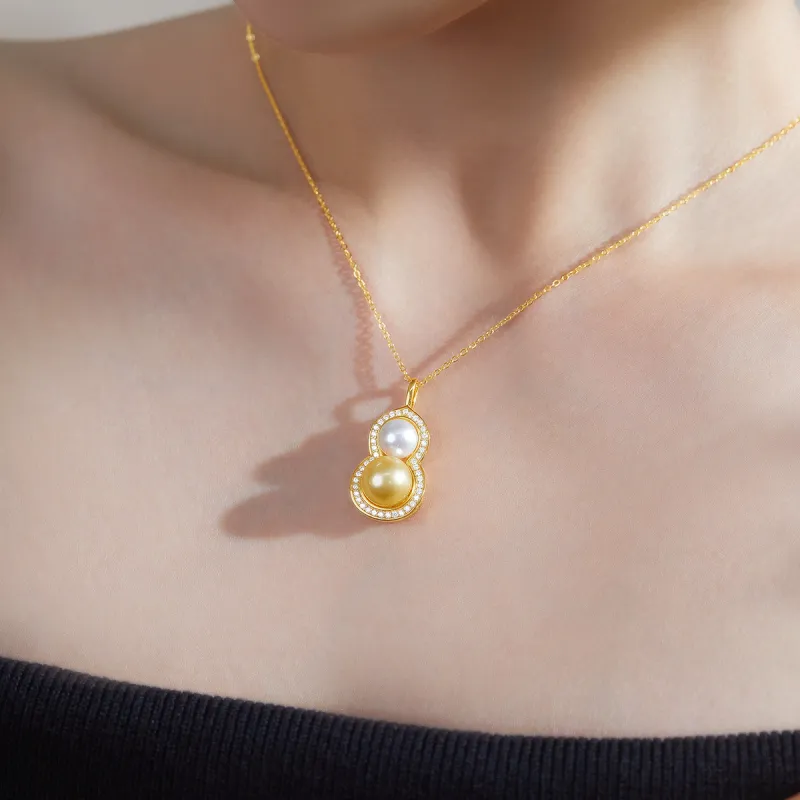 ME LUXE Pearl Pendant, Niche Design Women's-1
