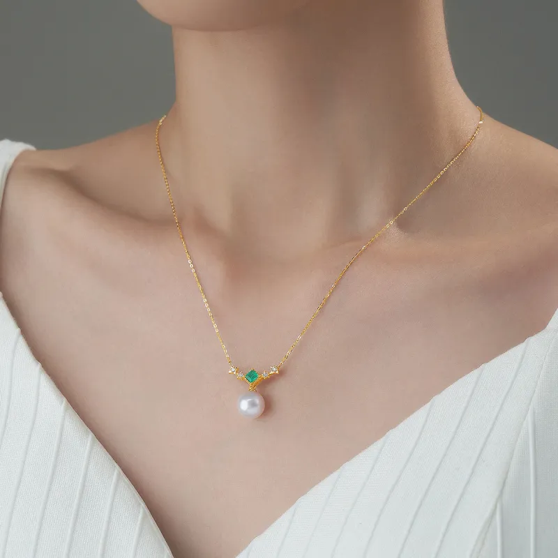 ME LUXE Saltwater Pearl Necklaces Women's-2