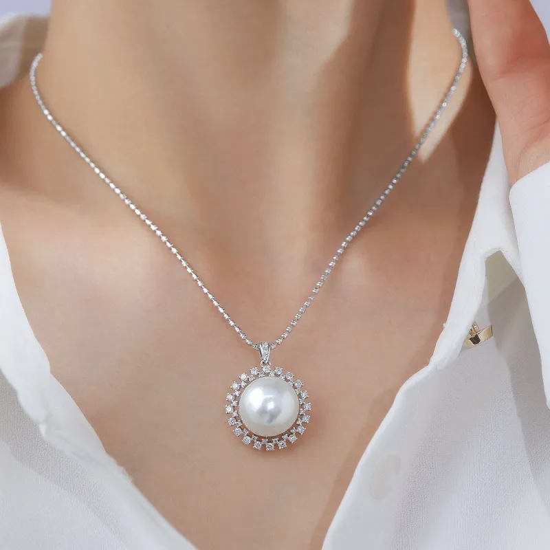 ME LUXE Pearl Pendants Women's-1